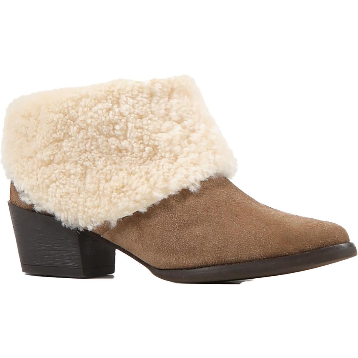 Полностью черные женские ботильоны SNOWCAP из темно-серой искусственной замши в стиле кэжуал 36 BHFO 8584 5390₽