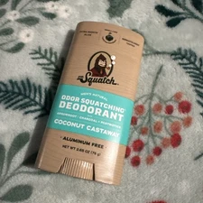 Dr. Squatch Coconut Castaway Alum Free Mens Deodorant 2.65oz