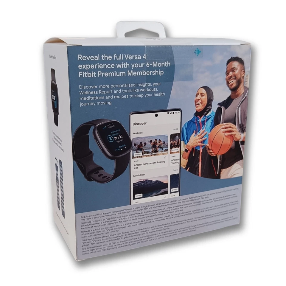 Fitbit Versa 4 Bundle (with Sports Band) Einmal geöffnet (unbenutzt) ✅ - Bild 2 von 2