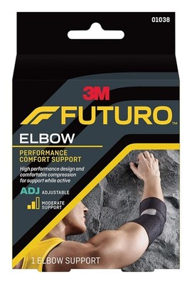 Futuro Elbow Precision Fit Elbow Support  Black Adjustable