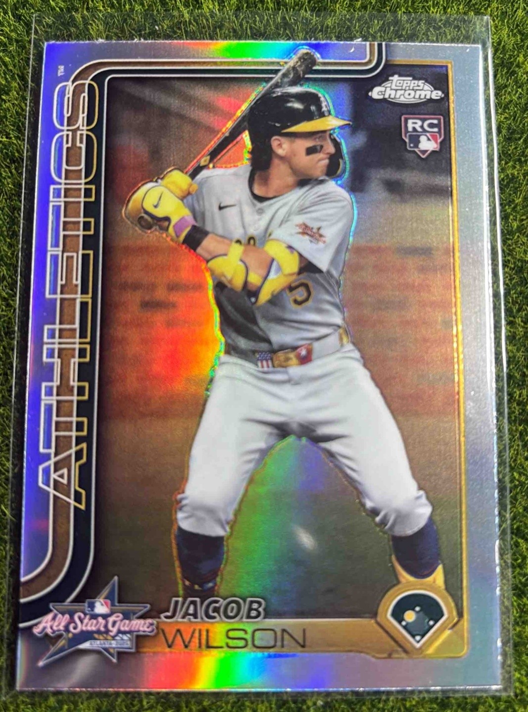 2025 Topps Chrome Update Jacob Wilson #ASGC-4 All-Star Game RC Athletics