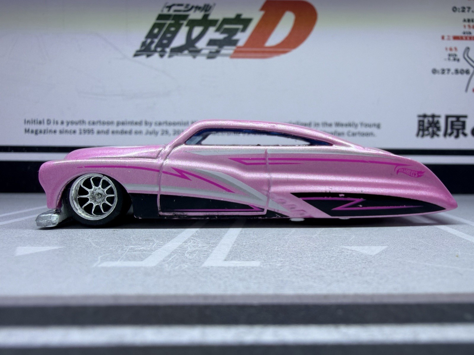 2026 Hot Wheels PURPLE PASSION Pink HW loose slammed wheel swap