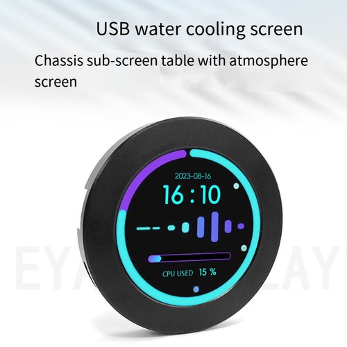 Surveillance Dynamique des Performance avec Écran LCD Compact USB Refroidi à l'eau - Photo 2/14