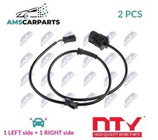 ABS WHEEL SPEED SENSOR PAIR REAR HCA-AU-010 NTY 2PCS NEW OE REPLACEMENT