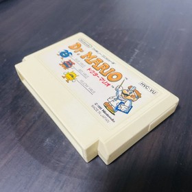 Dr. Mario Nintendo Famicom 1990 Japanese Version HVC-VU Puzzle Retro Games