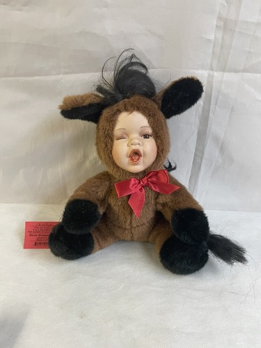 Vintage Show Stoppers Babes In The Wild Buckaroo Porcelain Plush Doll ...