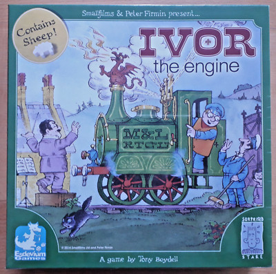 Ivor the engine - noch original eingesiegelt - mit zweitem Spielplan