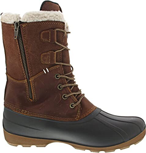 Kamik Women's Simona Waterproof Winter Boots - Genuine Leather, Heat-MX Insulation, Comfortable To -20°C, Size 9 Medium - View #2