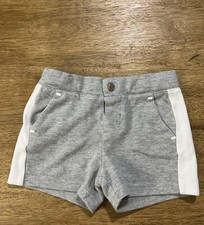 Jacadi Paris Shorts Boys 3A / 96cm Toddler Gray  White