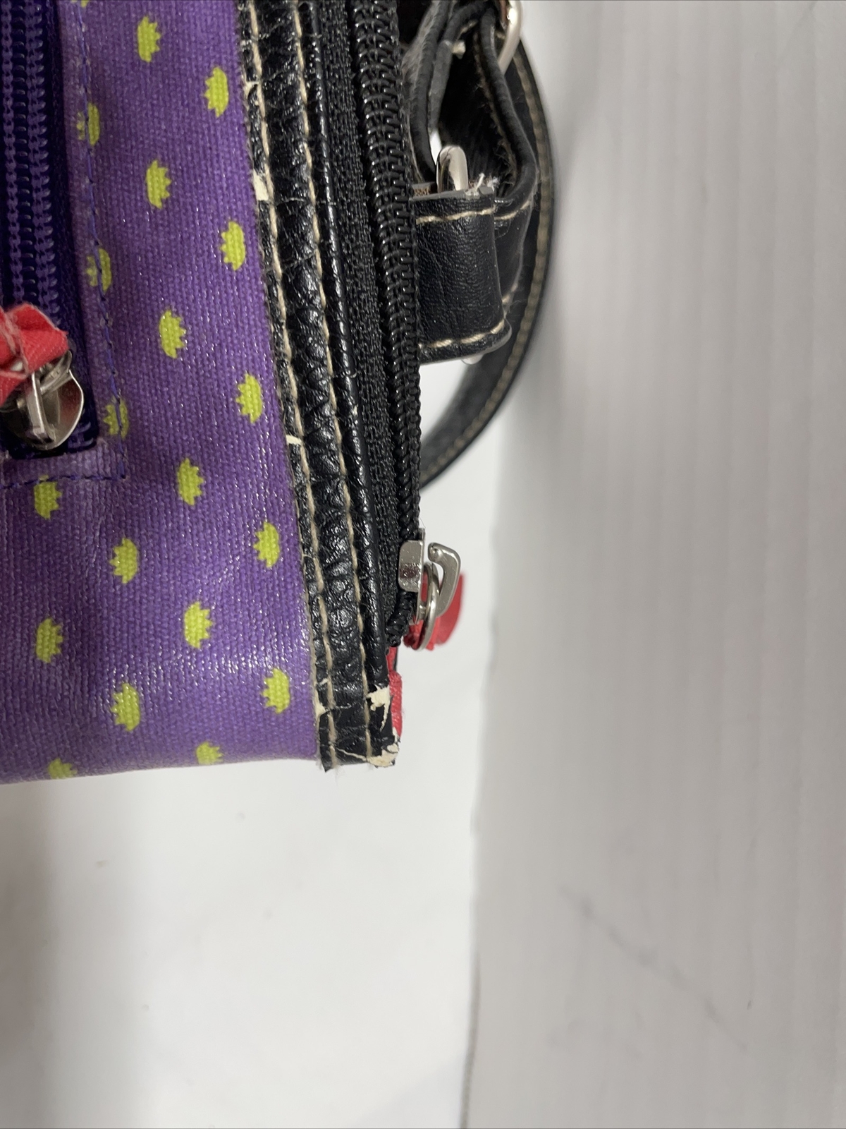 LILY BLOOM Handbag Purse Multi-Color Floral Pre Owned