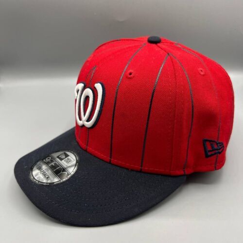 Washington Nationals Mütze Herren rot schwarz 9Fifty New Era Snap Back Cap - Bild 2 von 8