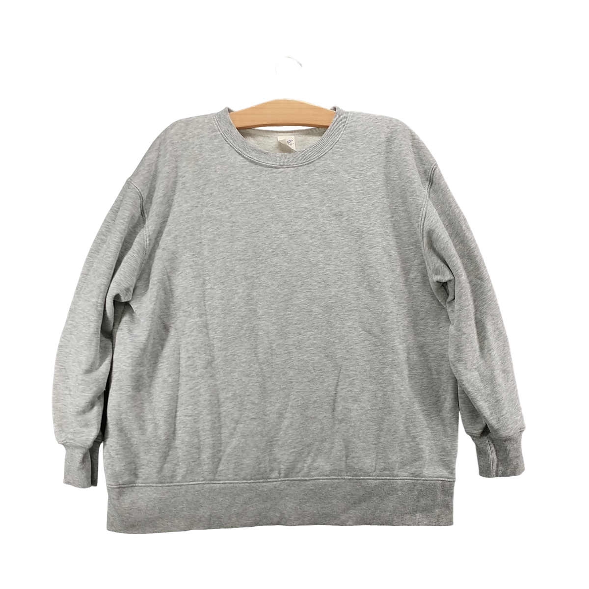 Terra Sky Women's Pullover Sweatshirt Gray Plus Size 0X 14W Heather Crew  Neck