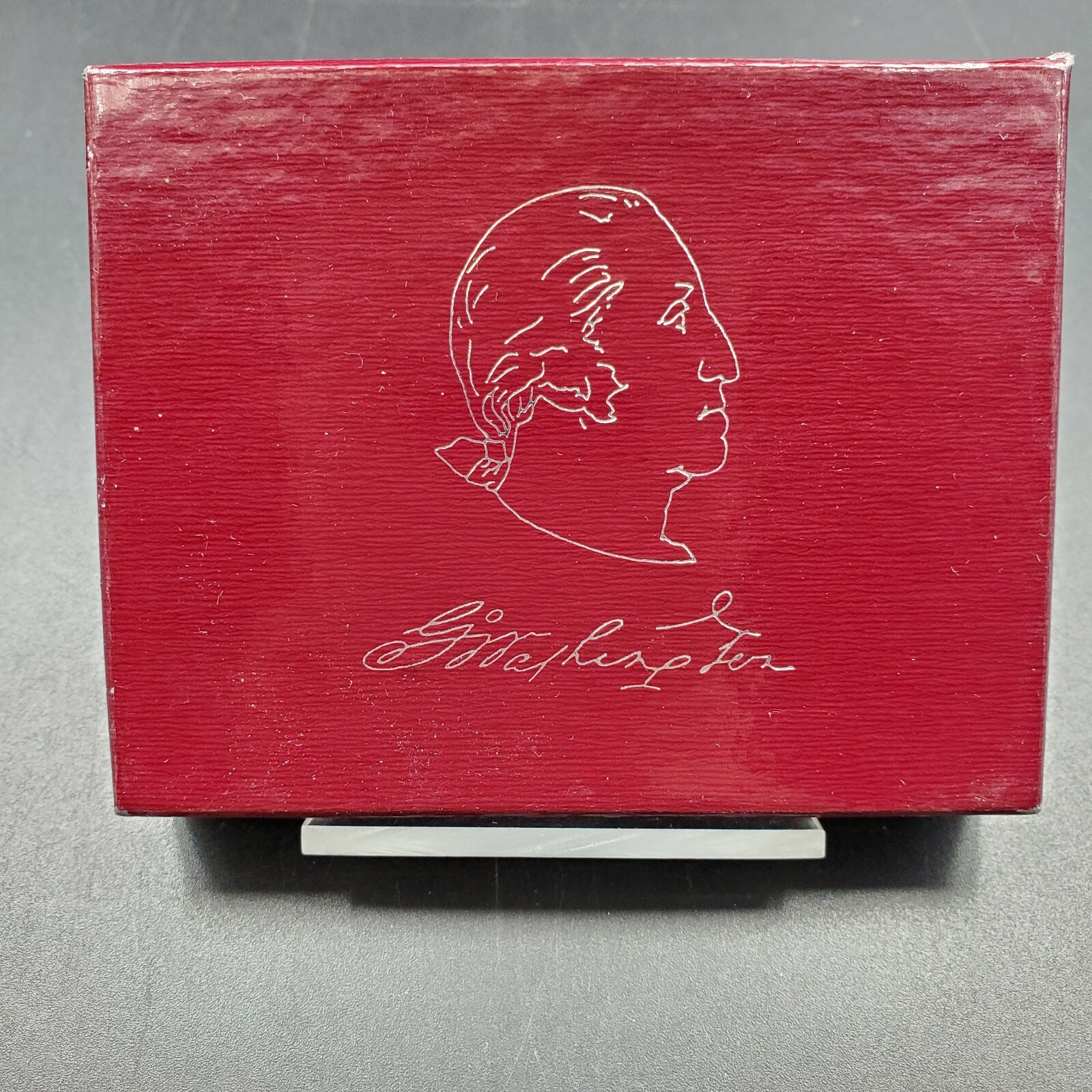 1982 S GEORGE WASHINGTON SILVER Commemorative HALF Dollar Coin OGP BOX ...