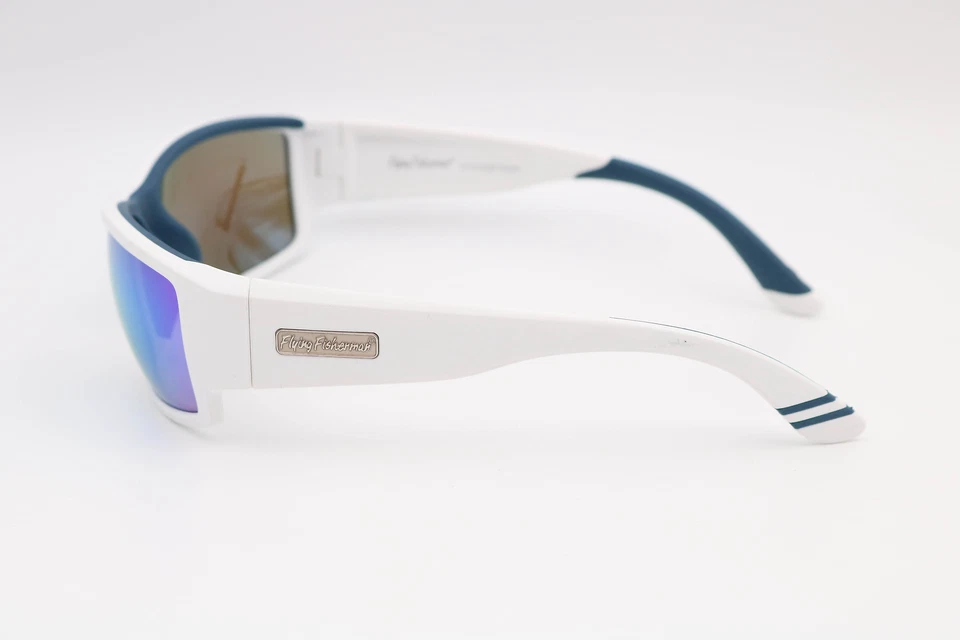 Gafas de sol polarizadas Flying Fisherman Razor blanco/azul espejo 7717Wsb 60-18-132 Foto 3 de 4