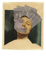 Postcard Hannah Hoch "Indian Dancer: From Ethnographic Museum" 1930 MoMA NYC MNT