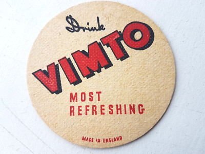 Vintage VIMTO - Most Refreshing ... Cat No'?? Bierdeckel / Untersetzer
