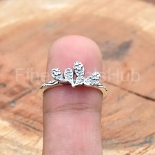 Anillo estilo cactus, anillo de plata de ley 925, anillo llamativo, anillo para mujer