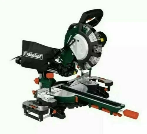 Parkside 2000W Multifunctional Sliding Cross Cut Mitre Saw MPKZ 2000 A1