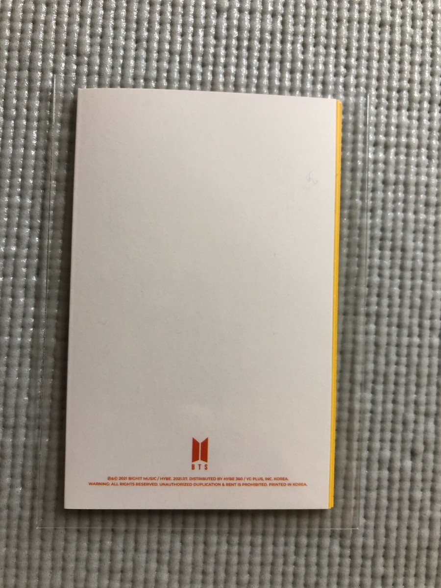 BTS Butter Official Message Card ( JUNGKOOK ) | eBay