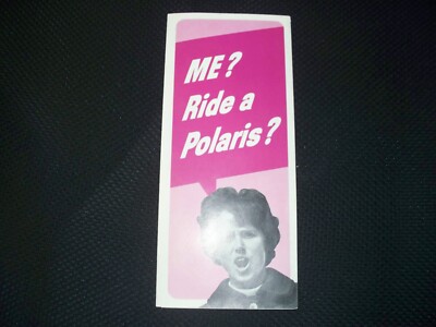 Vintage Polaris Snowmobile 1968 Colt Family Machine Sales Brochure NEW