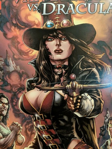 Zenescope: GFT - Van Helsing vs. Dracula #5 Cover D Variant - Picture 2 of 3