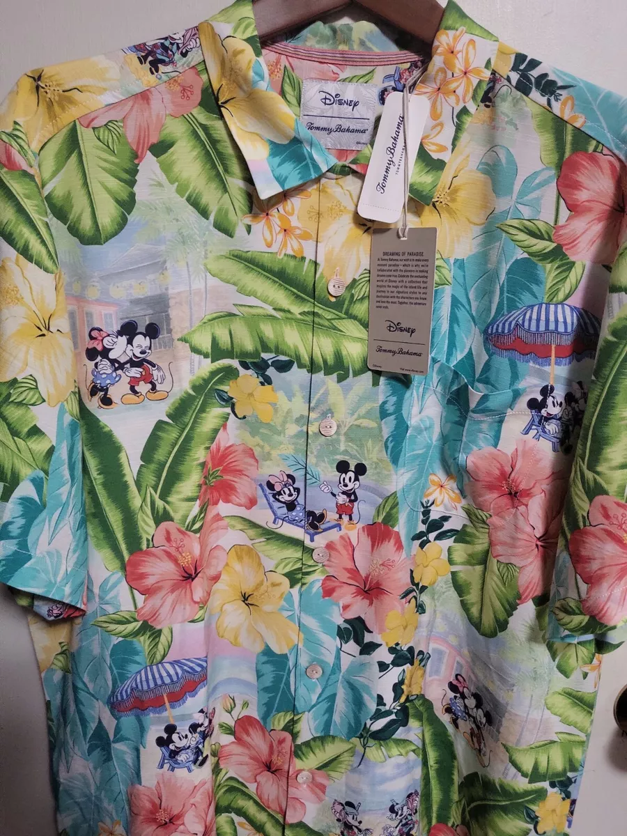 Mickey and Minnie Mouse Tropical Shirt by Tommy Bahama