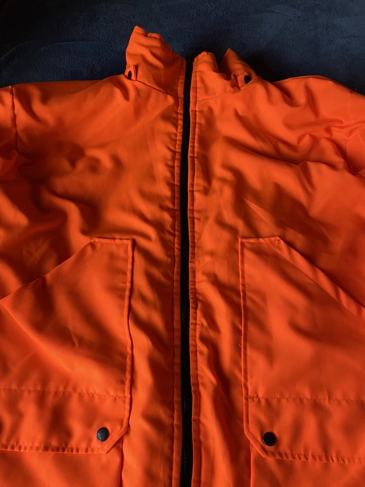 Chaqueta reversible Northwest Territory BIGWOODS camuflada naranja para hombre talla XL Foto 2 de 4