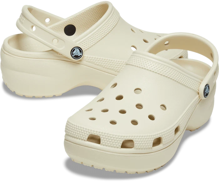 Crocs WOMEN S CLASSIC PLATFORM CLOG Bone 21 26cm M3W5 M8W10 eBay