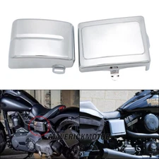 Battery Cover For Harley Dyna Wide/Super Glide Fat/Street Bob Switchback 2006-17