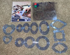 Creative Memories Lot Custom Cutting System Blades Patterns + Fast Formulas Book