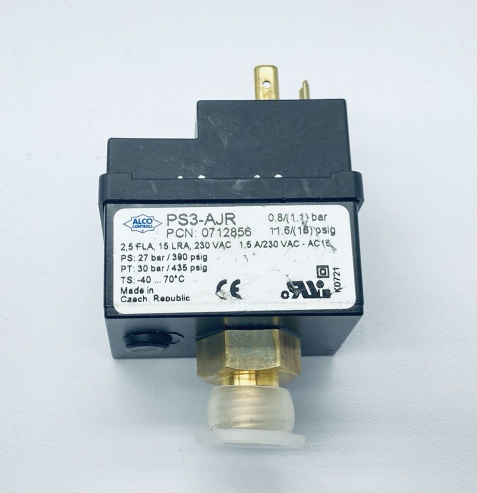 ALCO PS3-AJR PRESSURE CONTROLLER SWITCH 30-BAR 435PSI 230VAC | eBay