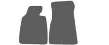 FRONT Fußmatten, Automatten für BMW 7 E32 1986-1994, Graphit x14 Rand