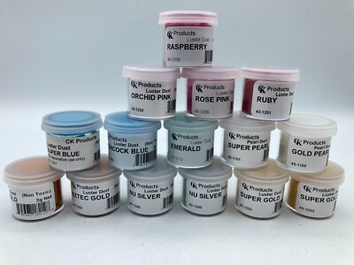 Luster Dust Edible Glitter Cake Cookie Decorating 15 Asst Colors 2gr