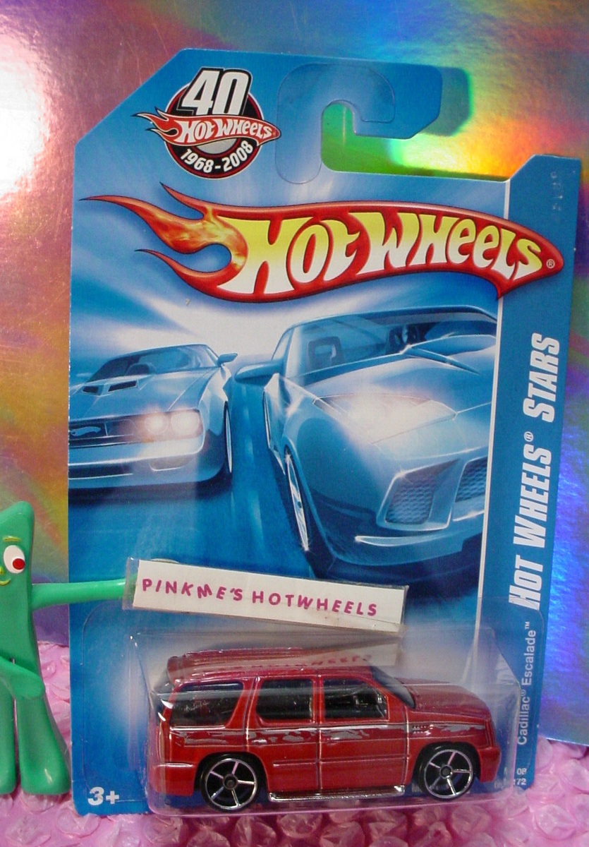 2008 i Hot Wheels Stars 07 CADILLAC ESCALADE #65/172 40th