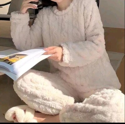 Velours Pyjama Chaud Pour Femme Pyjama Femme Velours Chaud BECQUET