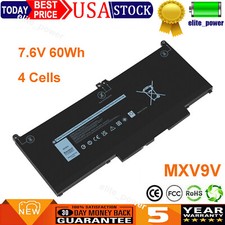 New MXV9V Battery For Dell Latitude 5300 5310 7300 7400 E5300 E7300 E7400 Series