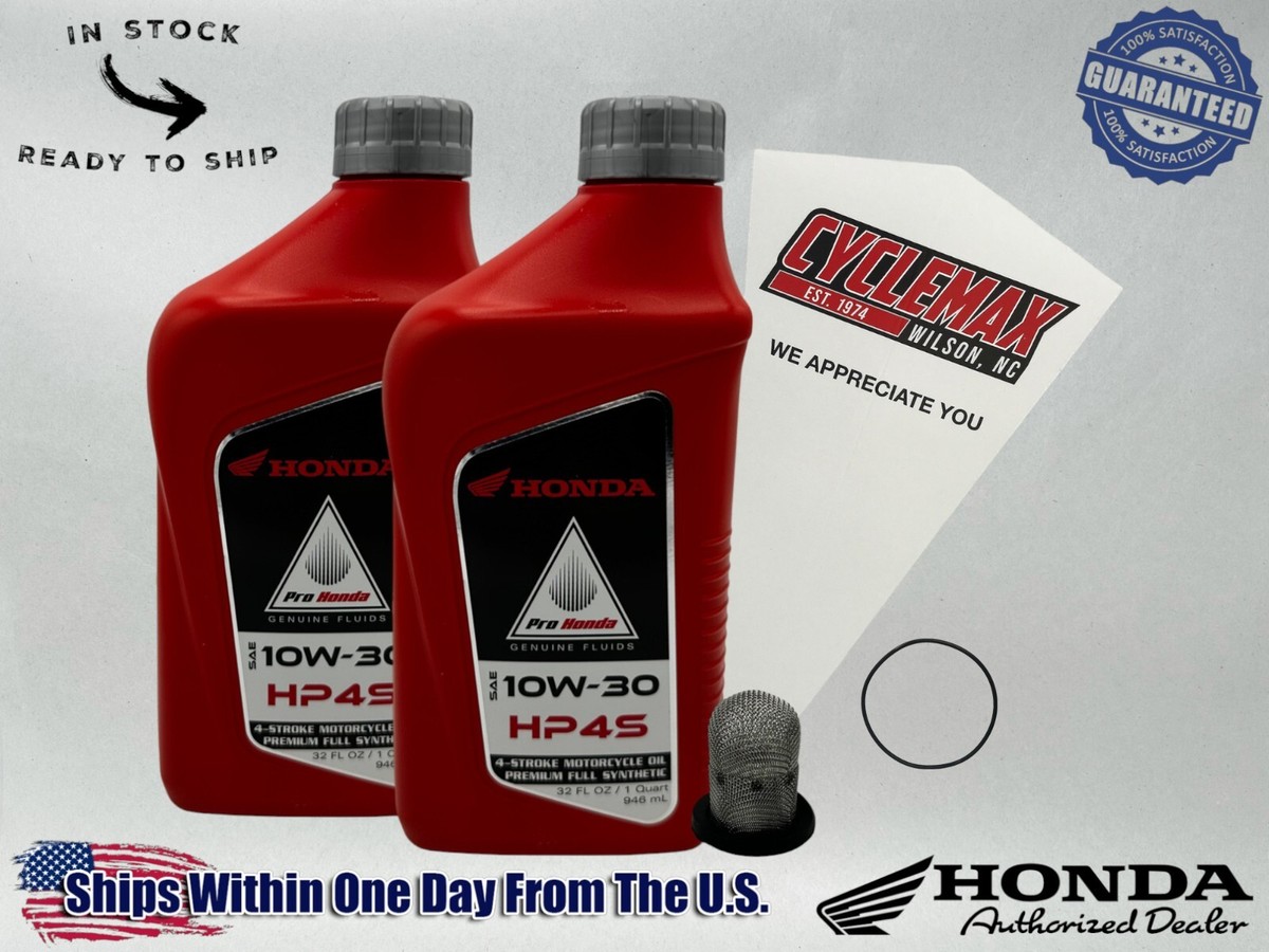Cyclemax Full Synthetic HP4s Oil Change Kit fits 1982-1986 Honda