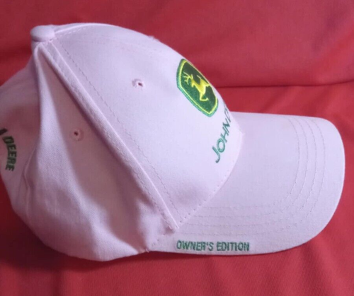 Women’s John Deere Owner’s Edition Pink Ball Cap - Picture 2 of 3