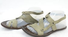 Cydwoq Hand Made in USA Leather Womens Sz 38 Slingback Boho Open Toe Sandals