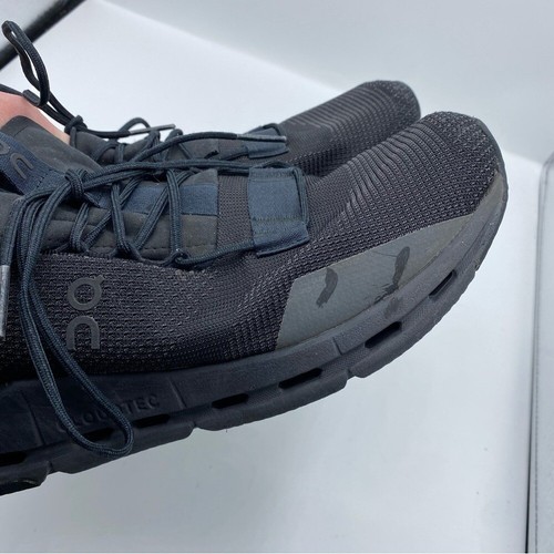 On Cloud on running Cloudnova Lace Up Running Shoes Mens Size 8.5 Black - 第 4/10 張圖片