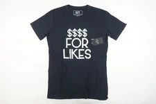 SUB-URBAN RIOT BLACK MEDIUM MONEY FOR LIKES DOLLAR SOCIAL MEDIA FUNNY TSHIRT NEW