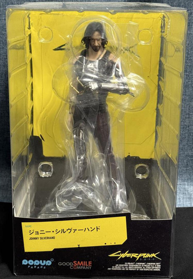 Japan Authentic Cyberpunk 2077 Pop Up Parade Johnny Silverhand