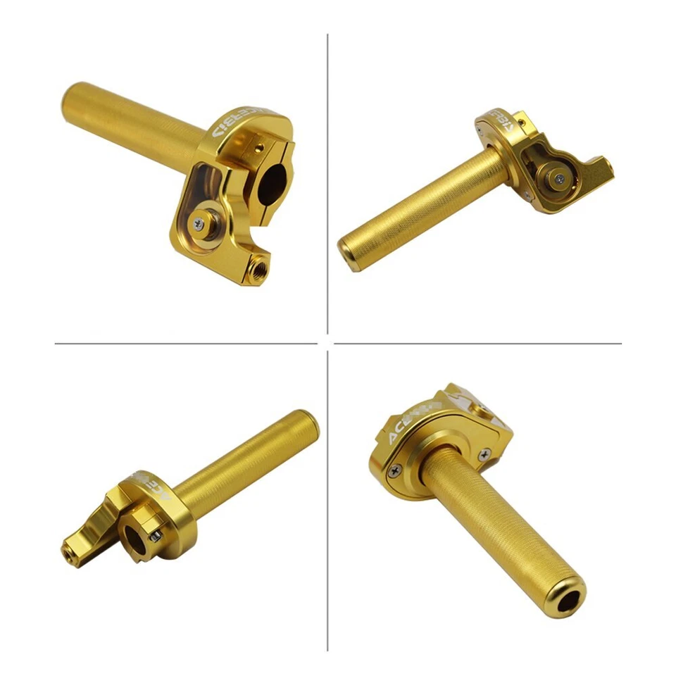 CNC Quarter Turn Quick Twist Throttle Housing Grip PIT PRO Trail Dirt Quad Bike - image 4 of 4