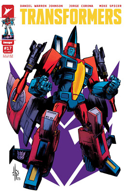 TRANSFORMERS #17 (2ND PRINT JASON HOWARD VARIANT A)(2025) COMIC ~ IMAGE SKYBOUND
