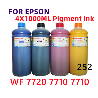 Premium Pigment ink Workforce WF-7720 WF-7710 WF-7210 printer T252 252 cartridge