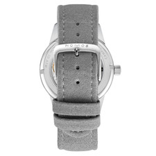 Nomos Club Campus 38 Nonstop Red Grey Vegan Velour 723.GB watch 5
