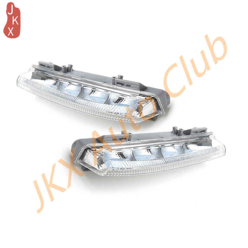 2PCS DRL daytime Running lights Lamp Fit j For MercedesBenz E350 C350