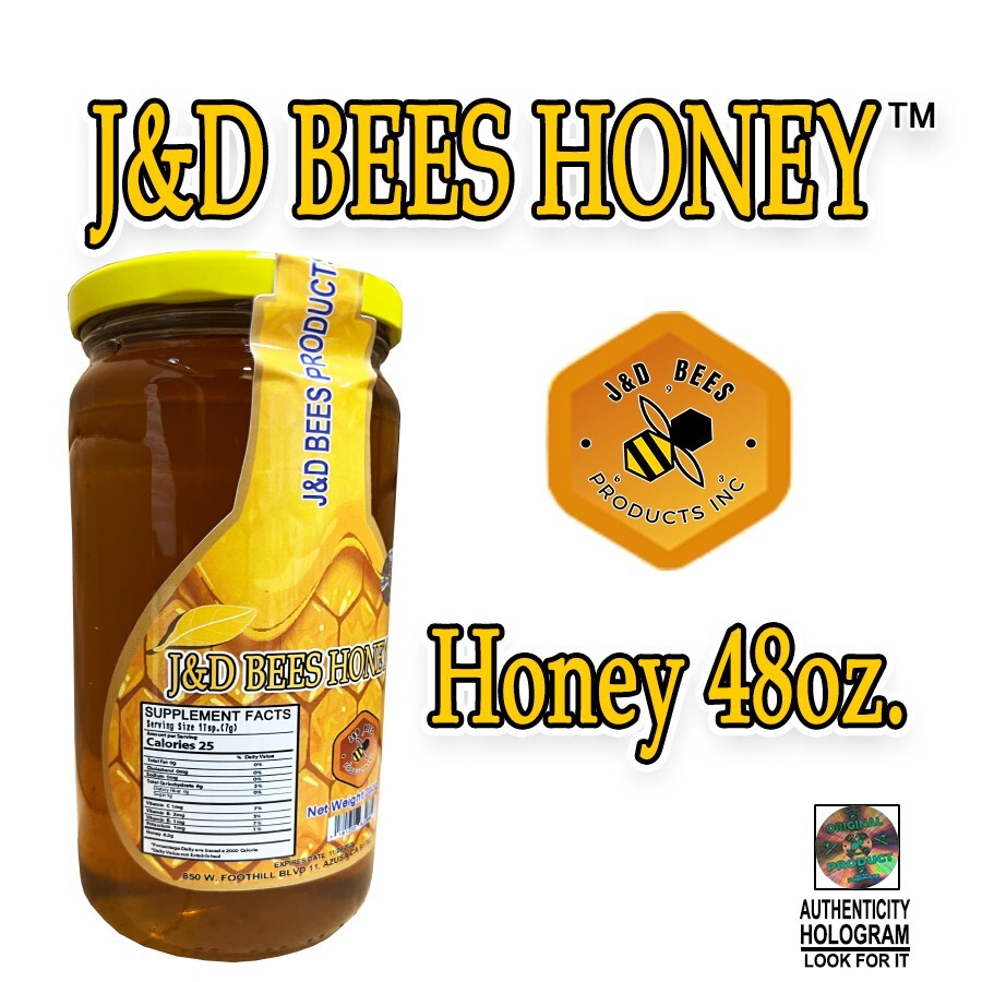 J&D BEES HONEY - Honey 48oz Miel | eBay