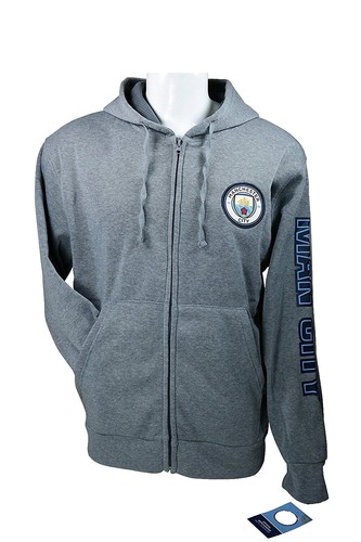 Vintage Manchester City Football Jacket Soccer Track Windbreaker