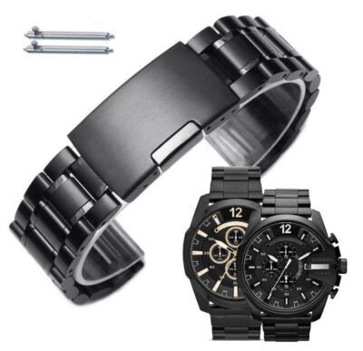 Metal Replacement Watch Band Fits Diesel Mega Chief DZ4355 DZ4283 DZ4496 DZ4512